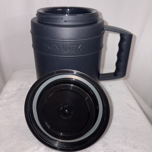 Stanley Heatkeeper Insulated Thermos Food Jar 17oz Black Hot Cold Microwave Safe - Picture 7 of 8